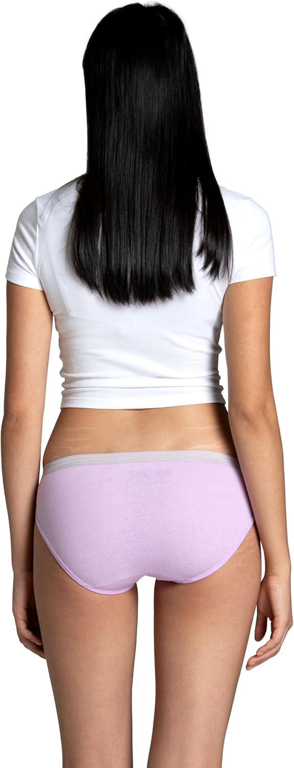 imageFruit of the Loom Womens Eversoft Cotton Underwear Multipacks Tag Free ampamp Breathable Available in Plus SizeBikini  PinkNavyWhite