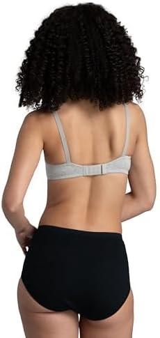 imageFruit of the Loom Womens Eversoft Cotton Underwear Multipacks Tag Free ampamp Breathable Available in Plus SizeBrief  Black