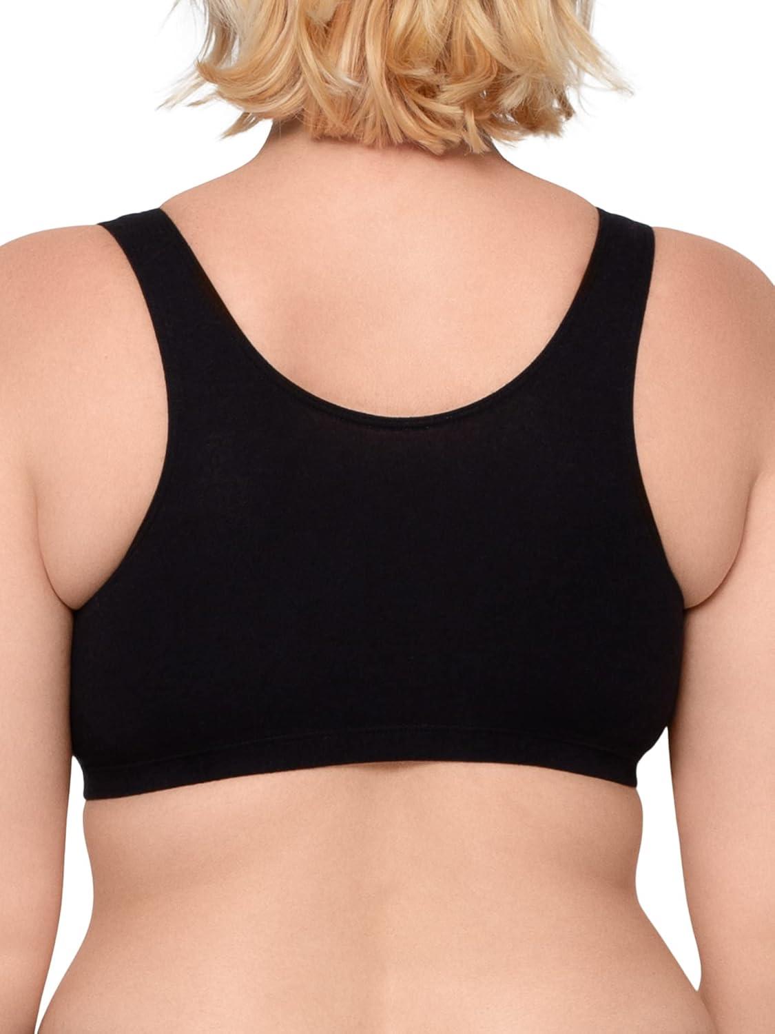 imageFruit of the Loom Womens MultiPack Tank Top Style Sports BraBlackHeather GreyCharcoal