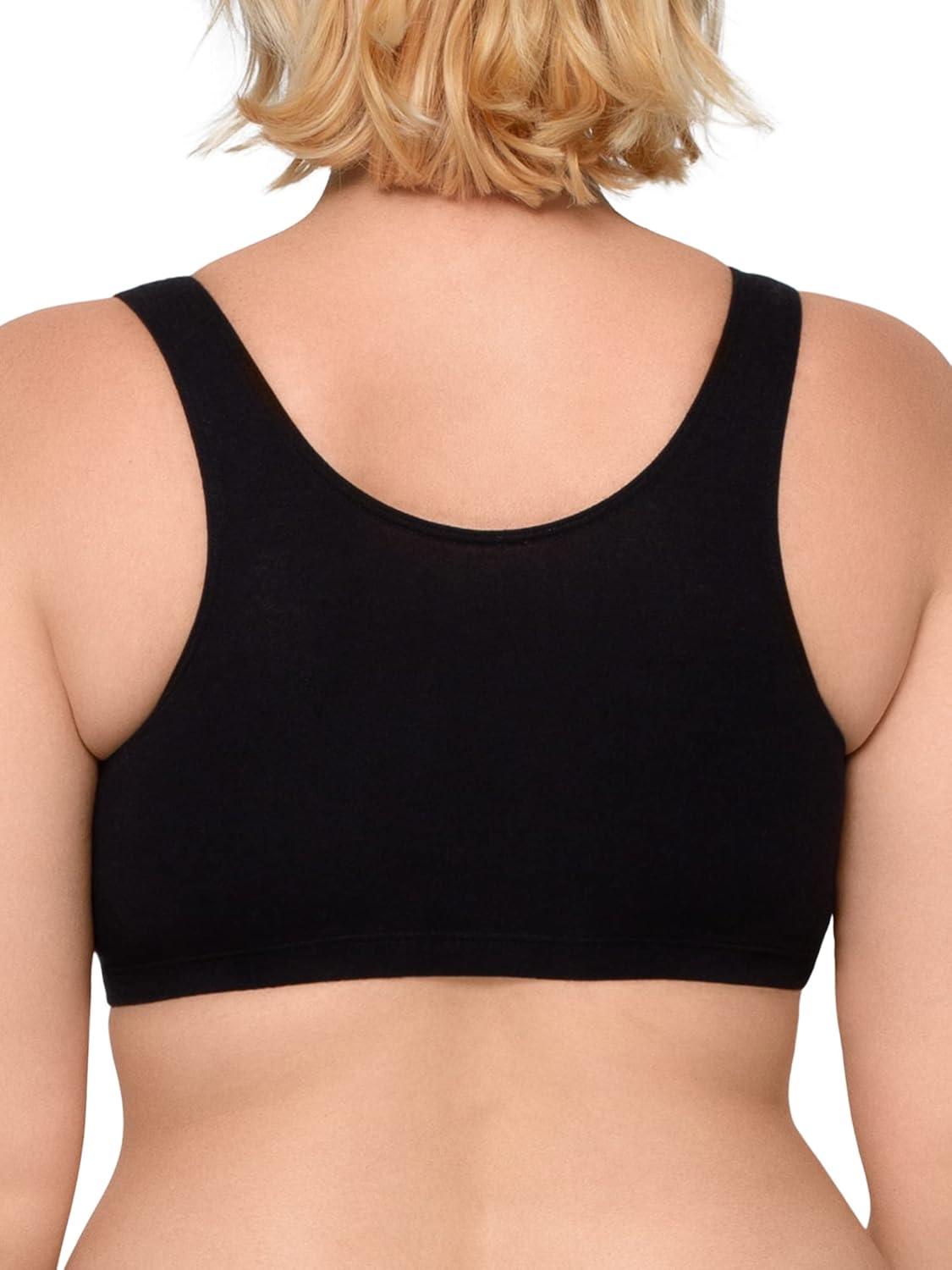 imageFruit of the Loom Womens MultiPack Tank Top Style Sports BraGreyRed BuffaloBlackWhite