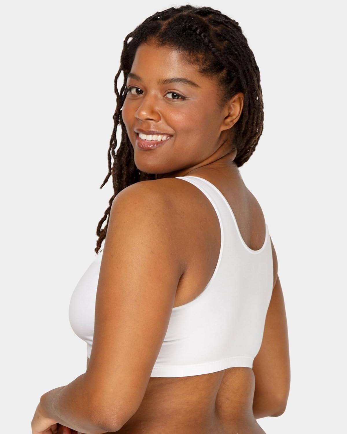 imageFruit of the Loom Womens MultiPack Tank Top Style Sports BraMint ChipWhiteGrey Heather