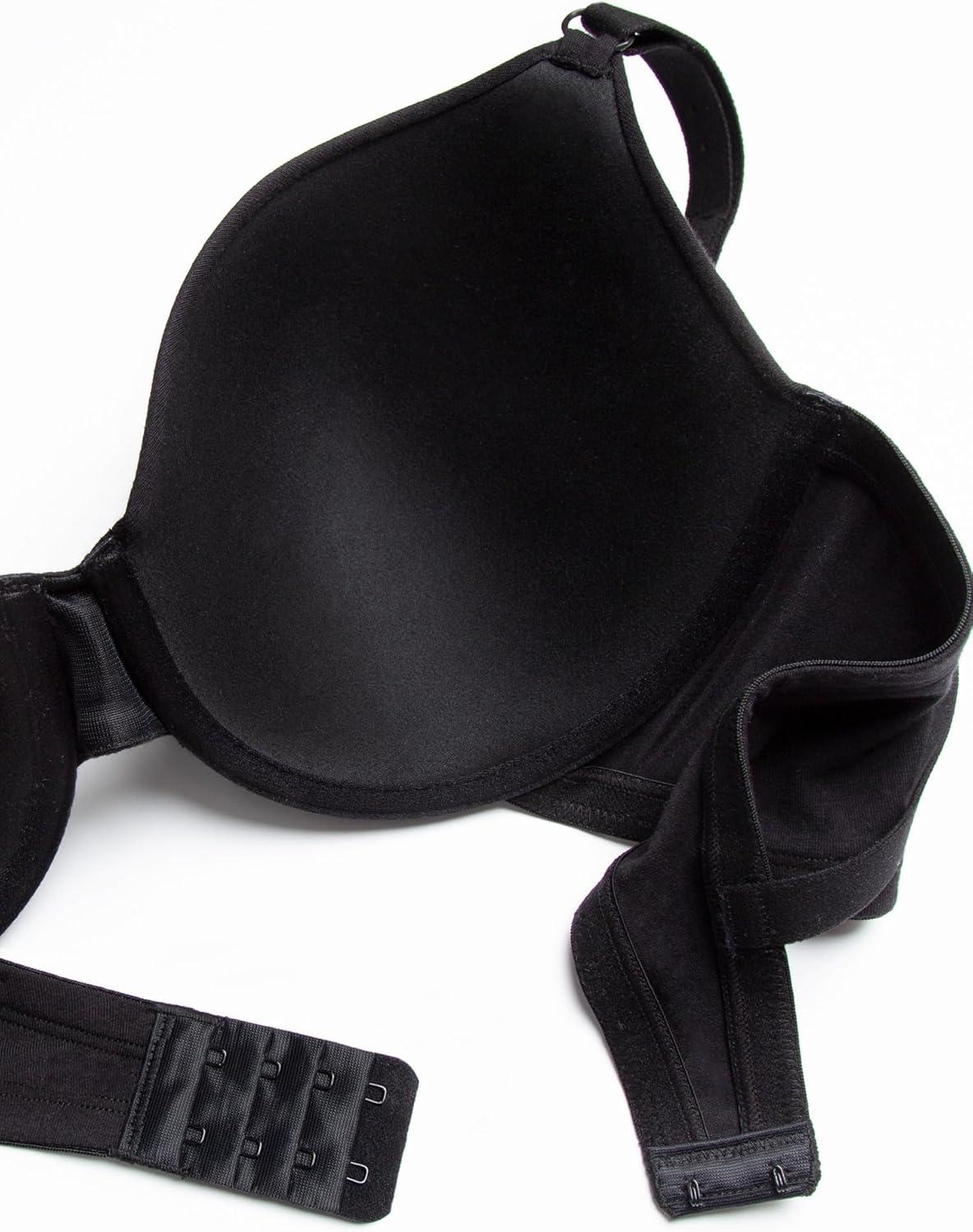 imageFruit of the Loom Womens Smooth Cotton TShirt Bra Pack  UltraSoft Flexible and Invisible Under TeesHeather GreyWhite