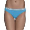 imageFruit of the Loom Womens Eversoft Cotton Hipster Underwear Tag Free ampamp Breathable Available in Plus SizeCotton Blend  Low Rise  6 Pack  PinkPurpleGrey