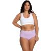 imageFruit of the Loom Womens Eversoft Cotton Underwear Multipacks Tag Free ampamp Breathable Available in Plus SizeBrief  GreyPinkBlue