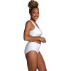 imageFruit of the Loom Womens Eversoft Cotton Underwear Multipacks Tag Free ampamp Breathable Available in Plus SizeBrief  White
