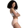 imageFruit of the Loom Womens Eversoft Cotton Underwear Multipacks Tag Free ampamp Breathable Available in Plus SizeBrief  WhitePinkNude