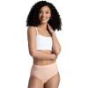 imageFruit of the Loom Womens Eversoft Cotton Underwear Multipacks Tag Free ampamp Breathable Available in Plus SizeBrief  WhitePinkNude