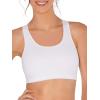 imageFruit of the Loom Womens MultiPack Tank Top Style Sports BraBlue Gem H WblkWhiteBlack H
