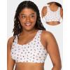 imageFruit of the Loom Womens MultiPack Tank Top Style Sports BraDancing RosebudsLilasGrey