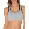 imageFruit of the Loom Womens MultiPack Tank Top Style Sports BraHeather Grey With BlackCharcoalBlack