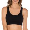 imageFruit of the Loom Womens MultiPack Tank Top Style Sports BraHeather Grey With BlackCharcoalBlack