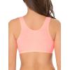 imageFruit of the Loom Womens MultiPack Tank Top Style Sports BraKaleidescopeCharcoal HeatherPunchy PeachWhite