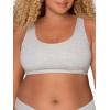 imageFruit of the Loom Womens MultiPack Tank Top Style Sports BraLilac WhisperWhiteGrey Heather