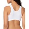 imageFruit of the Loom Womens MultiPack Tank Top Style Sports BraSkinny StripeWhiteRed Hot