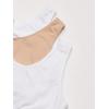 imageFruit of the Loom Womens MultiPack Tank Top Style Sports BraWhiteSandWhite