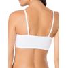 imageFruit of the Loom Womens Spaghetti Strap Cotton Sports BraAllDay ComfortBlushing RoseWhiteBlack Hue