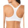 imageFruit of the Loom Womens Spaghetti Strap Cotton Sports BraAllDay ComfortGrey With BlackWhiteBlack