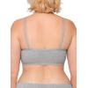 imageFruit of the Loom Womens Spaghetti Strap Cotton Sports BraAllDay ComfortLilac WhisperWhiteGrey Heather