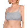 imageFruit of the Loom Womens Spaghetti Strap Cotton Sports BraAllDay ComfortLilac WhisperWhiteGrey Heather