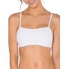 imageFruit of the Loom Womens Spaghetti Strap Cotton Sports BraAllDay ComfortMint ChipWhiteGrey Heather