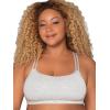 imageFruit of the Loom Womens Spaghetti Strap Cotton Sports BraAllDay ComfortPurple VelvetHeather GreyLilac