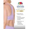 imageFruit of the Loom Womens Spaghetti Strap Cotton Sports BraAllDay ComfortPurple VelvetHeather GreyLilac