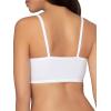 imageFruit of the Loom Womens Spaghetti Strap Cotton Sports BraAllDay ComfortWhiteSandBlack
