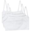 imageFruit of the Loom Womens Spaghetti Strap Cotton Sports BraAllDay ComfortWhiteWhiteWhite