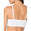 imageFruit of the Loom Womens Spaghetti Strap Cotton Sports BraAllDay ComfortWhiteWhiteWhite