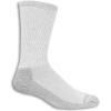 imageFruit of the Loom Mens 10 Pack Everyday Work Crew Socks Grey Shoe Size 612 Sock Size 1013