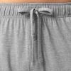 imageFruit of the Loom Mens 2Piece Jersey Knit Pajama SetBlackGrey Heather