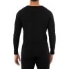imageFruit of the Loom Mens Classic Midweight Waffle Thermal Underwear Crew TopBlack