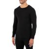 imageFruit of the Loom Mens Classic Midweight Waffle Thermal Underwear Crew TopBlack