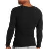 imageFruit of the Loom Mens Classic Midweight Waffle Thermal Underwear Crew TopBlack Soot