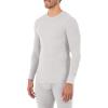 imageFruit of the Loom Mens Classic Midweight Waffle Thermal Underwear Crew TopGrey Heather