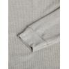imageFruit of the Loom Mens Classic Midweight Waffle Thermal Underwear Crew TopLight Grey Heather