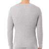 imageFruit of the Loom Mens Classic Midweight Waffle Thermal Underwear Crew TopLight Grey HeatherBlack Soot 2 Pack