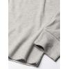 imageFruit of the Loom Mens Classic Midweight Waffle Thermal Underwear Crew TopLight Grey HeatherLight Grey Heather 2pack