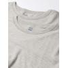 imageFruit of the Loom Mens Classic Midweight Waffle Thermal Underwear Crew TopLight Grey HeatherLight Grey Heather 2pack