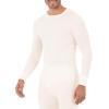 imageFruit of the Loom Mens Classic Midweight Waffle Thermal Underwear Crew TopSandstone
