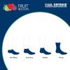 imageFruit of the Loom Mens Dual Defense No Show Socks 12 PackBlack