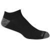 imageFruit of the Loom Mens Dual Defense No Show Socks 12 PackBlack