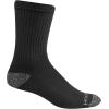 imageFruit of the Loom Mens Durable Cushioned Work Gear Socks with Dual Defense6 Pair PackBlack