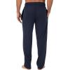 imageFruit of the Loom Mens Jersey Knit Jogger Sleep Pant 1 and 2 PacksBlackNavy