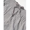 imageFruit of the Loom Mens Jersey Knit Jogger Sleep Pant 1 and 2 PacksGrey HeatherNavy