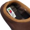 imageFruit of the Loom Mens Memory Foam Slippers  Microsuede Clogs  IndoorOutdoor Machine Washable Zapatillas CmodasBrown