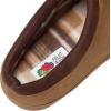 imageFruit of the Loom Mens Memory Foam Slippers  Microsuede Clogs  IndoorOutdoor Machine Washable Zapatillas CmodasTan
