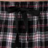 imageFruit of the Loom Mens Soft Flannel Pajama Lounge Sleep PantBlack Plaid