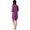 imageFruit of the Loom Womens Flannel Sleep ShirtMulti Plaid