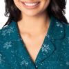 imageFruit of the Loom Womens Flannel Sleep ShirtStarry Snowflakes
